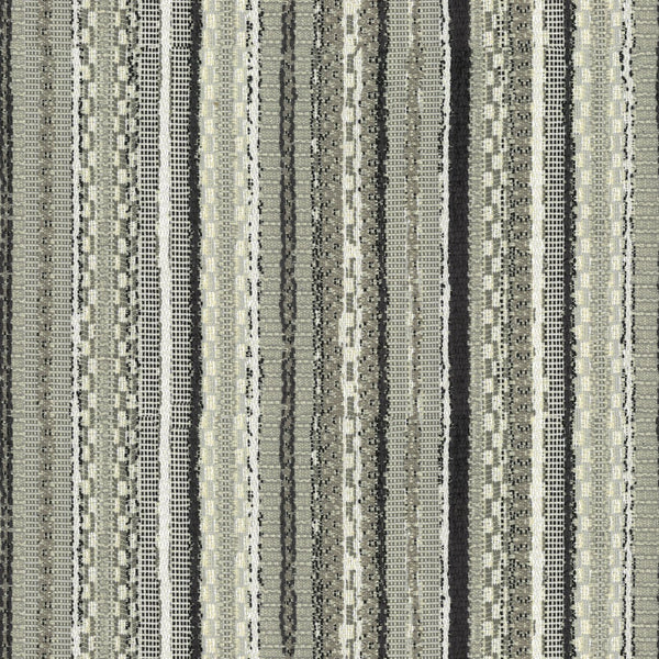 English Elm Wallace & Bay - Black Pumpkin Swivel Accent Chair — Modern Black Mixed Stripe Fabric, Compact 38" L x 37" W Stylish Comfort B361P384408