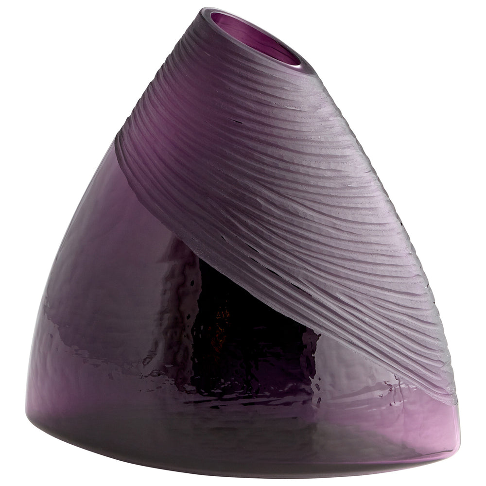 Mount Amethyst Vase Purple 07336 Cyan Design