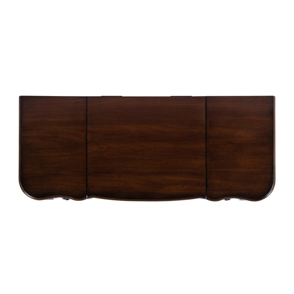 Butler Specialty Charlotte Elegant Wood Vanity Desk With Storage, Antique Cherry Finish & Mirror For Stylish Bedrooms Brown Poplar Hardwood Solids,Cherry Veneer,Mdf,Glass 735011-butler