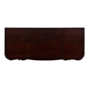 Butler Specialty Charlotte Elegant Wood Vanity Desk With Storage, Antique Cherry Finish & Mirror For Stylish Bedrooms Dark Brown Poplar Hardwood Solids,Cherry Veneer,Mdf,Glass 735024-butler