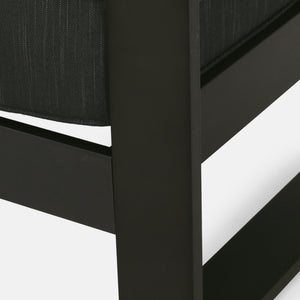 English Elm Christopher Knight Home® - MAYA Dark Gray MP1 Loveseat - Sleek Aluminum Frame, Compact 63.75" x 31.25" Outdoor Seating Comfort 69968.00