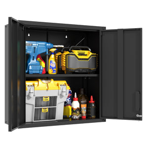 English Elm Heavy Duty Wall Mounted Steel Cabinet Locking Lift Door Garage Workshop Storage T2398P236613