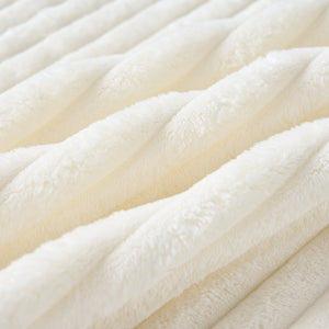 English Elm 78.7" Modern Foldable Corduroy Sofa Bed with 2 Plush Pillows, 2-in-1 Convertible Sleeper and Blanket Beige W3219P317382