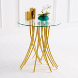 Etta Candleholder Gold 07480 Cyan Design