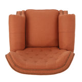 Christopher Knight Home® - Noble House - Walder Contemporary Tufted Fabric Recliner with Nailhead Trim