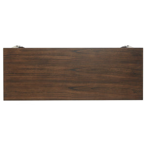 Niccola Sofa Console Table with Drawers and Shelf for Living Room or Hallway