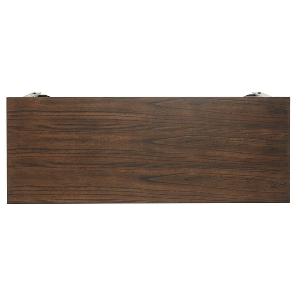 Niccola Sofa Console Table with Drawers and Shelf for Living Room or Hallway
