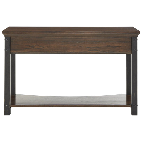 Niccola Sofa Console Table with Drawers and Shelf for Living Room or Hallway