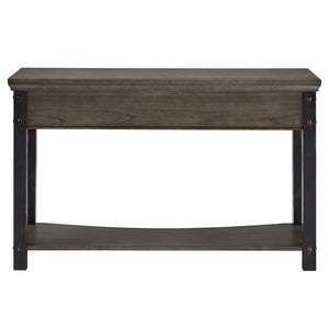 Niccola Sofa Console Table with Drawers and Shelf for Living Room or Hallway