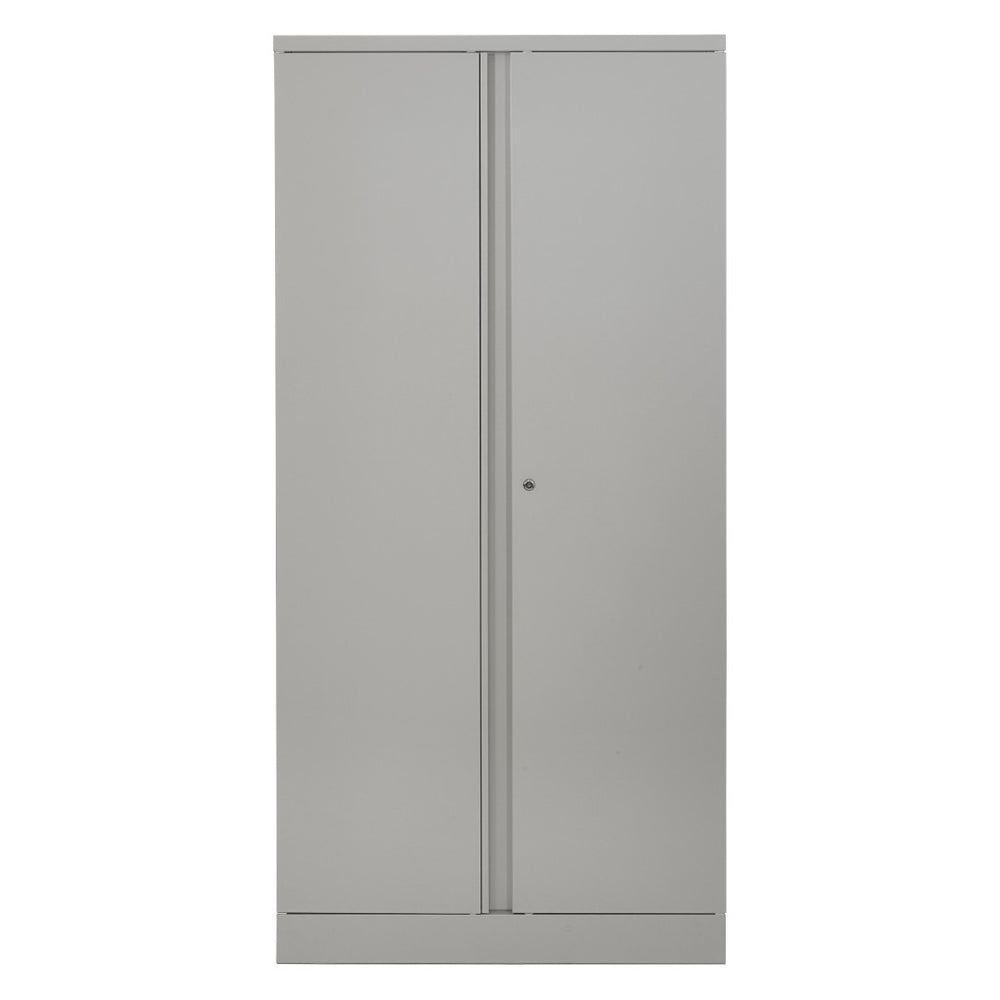 OSP Home Furnishings 72" Osp Furniture Tall Lockable Office Storage Cabinet with Four Adjustable Shelves ST723618-G