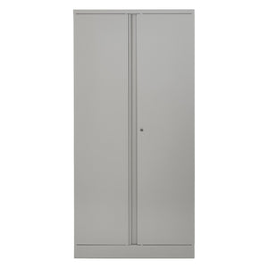 OSP Home Furnishings 72" Osp Furniture Tall Lockable Office Storage Cabinet with Four Adjustable Shelves ST723618-G