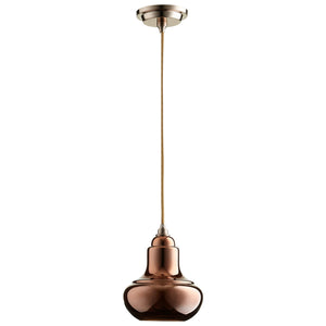 Camille Pendant Satin Copper 07693 Cyan Design
