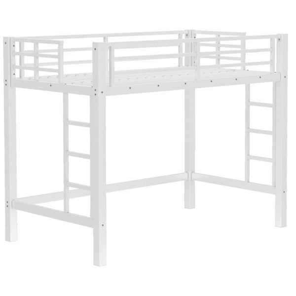 English Elm Twin Floor Bed Solid Pine Frame with Guardrails and Door for Safe Kid Sleep W1580P435703