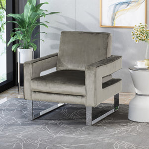 Christopher Knight Home® - Noble House - Kirkwood Modern Glam Velvet Club Chair