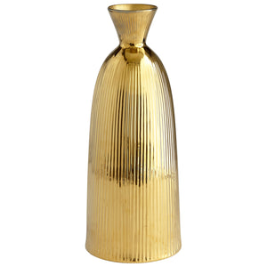 Noor Vase Gold 07766 Cyan Design