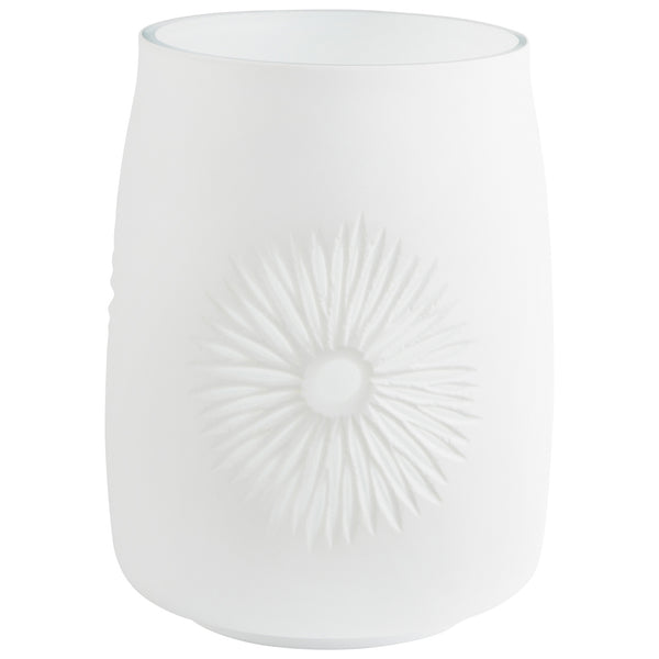 Vika Vase White 07783 Cyan Design