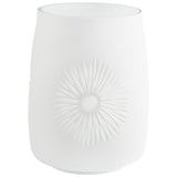 Vika Vase White 07783 Cyan Design