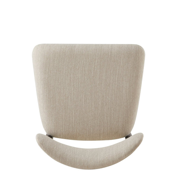 English Elm Christopher Knight Home® - ARMLESS Modern Upholstered Counter Stool Set of 2 with Iron Toothpick Frame, Gold Trim Accents Beige+Black N771P316339A