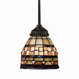 Mix-N-Match 6'' Wide 1-Light Mini Pendant - Tiffany Bronze 078-TB-10 Elk Lighting