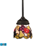 Mix-N-Match 6'' Wide 1-Light Mini Pendant - Tiffany Bronze - Includes LED Bulb 078-TB-19-LED Elk Lighting