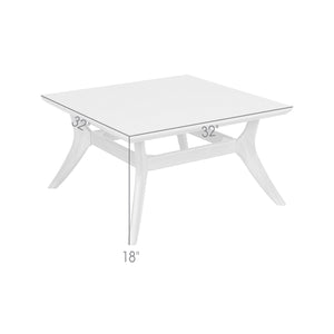 English Elm Liora Eucalyptus Outdoor Coffee Table - Dark Brown Super Stone Top, Weatherproof, Low-Maintenance, 33" B2736P354336