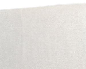 Sunpan Mircea Lounge Chair - Curved Sculptural Design for Contemporary Living Spaces, Stylish Comfort Bergen Ivory