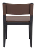 Roxas Dining Chair - Set of 2 Brown 109979 Zuo Modern