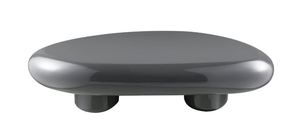 English Elm Charlene Lacquered Mdf Coffee Table with Metal Base for Modern Living Rooms B2726S00576