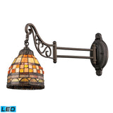 Mix-N-Match 12'' High 1-Light Sconce - Tiffany Bronze 079-TB-10-LED Elk Lighting