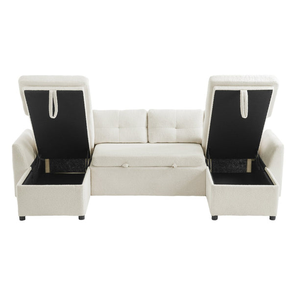 English Elm Swivel Barrel Accent Chair Chenille Tufted Round Club Seat for Living Room Lounge Beige N719S002210A