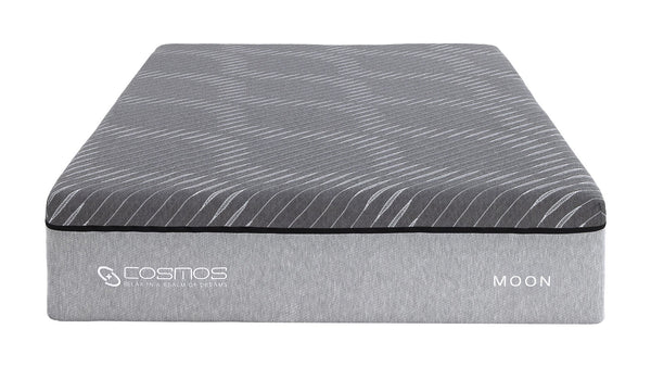 English Elm Moon- Queen Hybrid Mattress Graphite Memory Foam Pocketed Coils Medium Feel Sleep B342P315687
