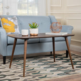 Christopher Knight Home® Mid-Century Mindi Veneer Coffee Table: Ideal for Stylishly Unifying Your Home Decor