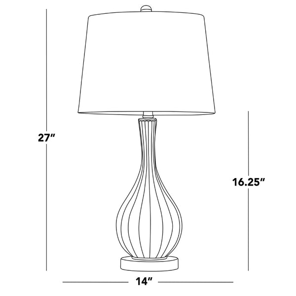 English Elm Glass Crackle Silver Table Lamp Set with Chrome Hardware and White Linen Shade Pair B202P471588