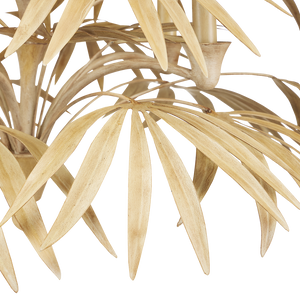 Calliope Coco Cream Chandelier - Nature-Inspired Wrought Iron Design for Elegant Indoor Spaces