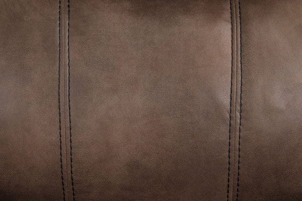 English Elm Transitional Multi-Function Glider Recliner with Channel Back, Cup Holders, Hidden Storage, Upholstered Comfort Brown 41 L x 31 W x 26 H B2741P385169