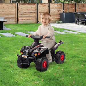English Elm Qaba 6v Battery Powered Kids Atv Ride on Four Wheeler with Music Ages 2 to 6 W2225P249802