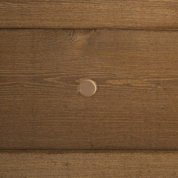 English Elm Outsunny 43In Raised Garden Bed With 8 Pockets & Bottom Shelf – Ergonomic Wooden Planter For Herbs & Veggies W2225P217235-GIGA