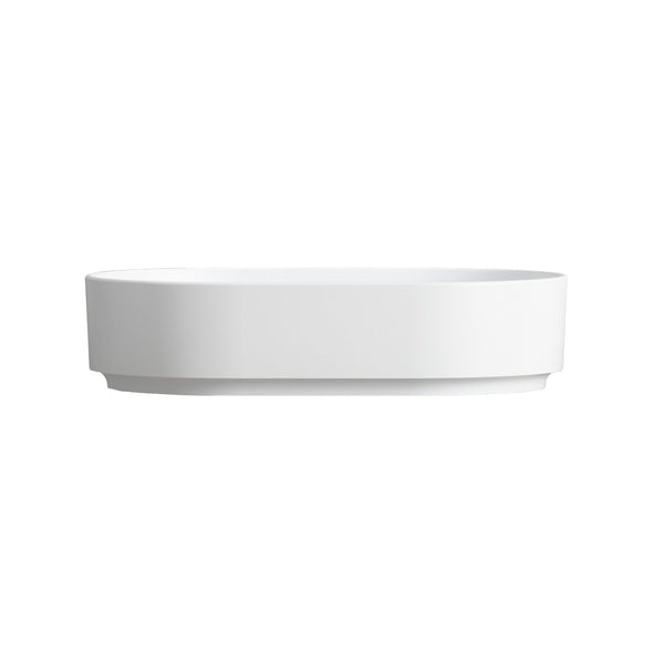 English Elm Solid Surface Pedestal Basin Seamless Non-porous Build for Modern Bathroom Design W2704P206024