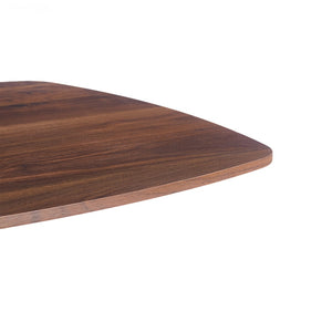 English Elm Halloween Square Pedestal Dining Table Walnut Finish Compact Nook Seating for Two W3766P397283