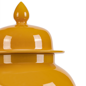 Imperial Temple Jar - Exquisite Handcrafted Porcelain Decor with Rich Historical Significance