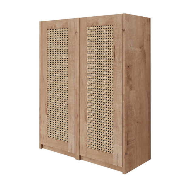 English Elm 24" Bathroom Side Cabinet - Wall-Mounted, Soft-Close Doors, Modern Design & Durable Storage Solution W999S00338
