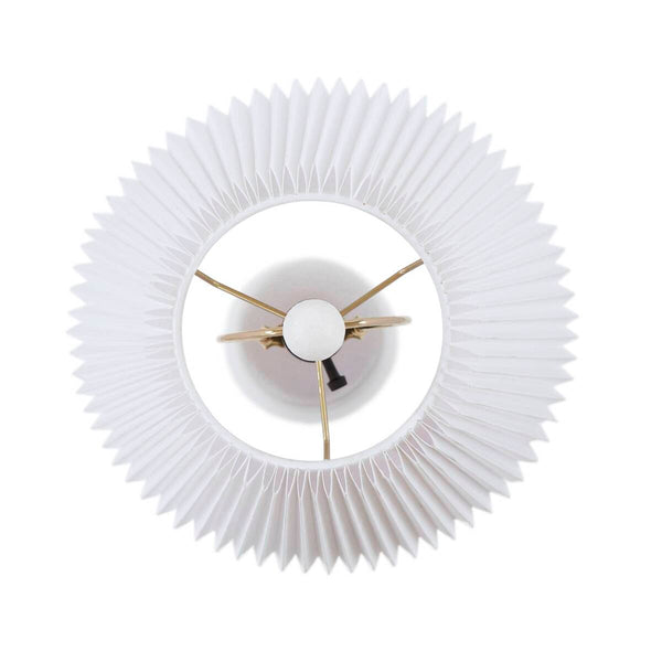 English Elm Textured Ceramic Table Lamp with Fluted Fabric Shade White for Cozy Ambient Lighting, 21"H Decor B035P264542