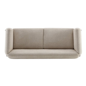 English Elm Christopher Knight Home® - 82Inches Boucle Sherpa Sofa - Almond | Oversized Comfort With Modern Design For Cozy Living Spaces N771P205090V_N771P205091V