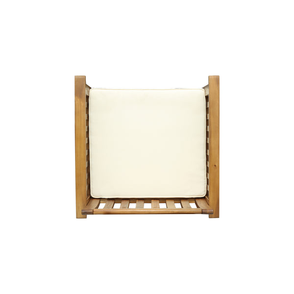 English Elm Christopher Knight Home® - CASA Acacia Outdoor Barstool Set of 2 with Water-Resistant Cushions, Rustic Slat Design, Durable Beige+Natural 63833.00