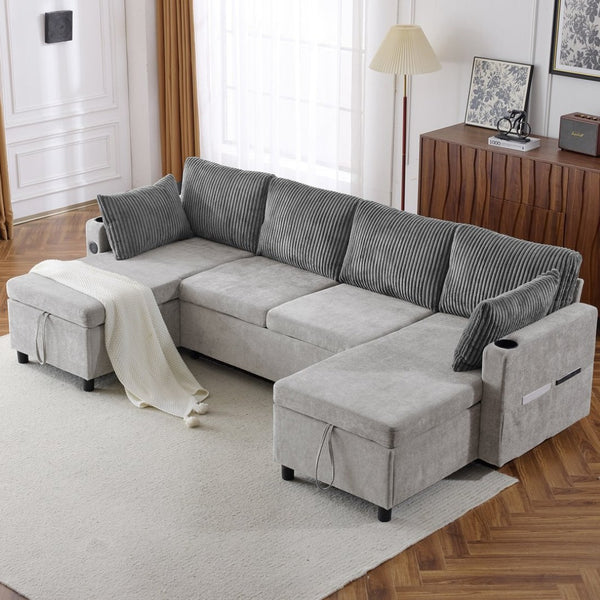 English Elm Swivel Barrel Accent Chair Chenille Tufted Round Club Seat for Living Room Lounge Grey N719S002230E