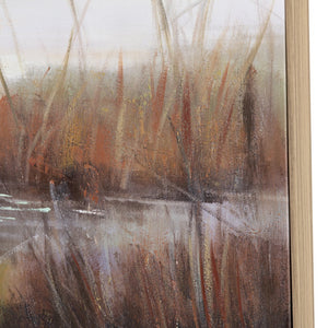 Crestview Collection Gazing Egret 3 - Exquisite Wall Decor By Crestview - Elegant China Art Piece For Home Décor   Cvtop3438