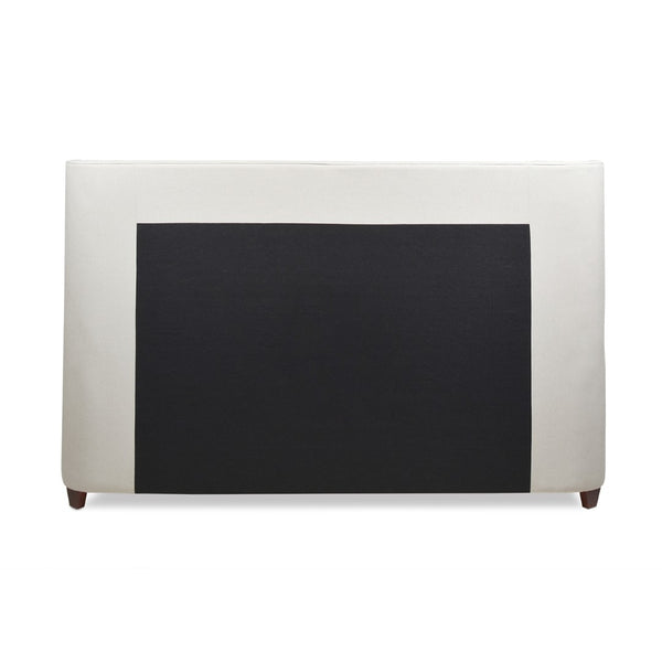 English Elm Manhattan Shelter Wingback Platform Bed Tufted Linen Upholstered King Bedroom Frame B2719P238237
