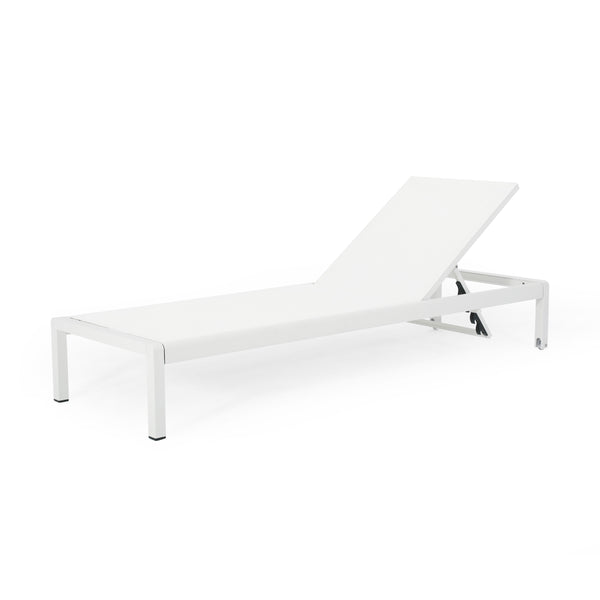 English Elm Christopher Knight Home® - Cape Coral Chaise Lounge Set Of 2 - Stylish, Adjustable, And Durable Outdoor Seating For Comfort 57592.00WHIMP2