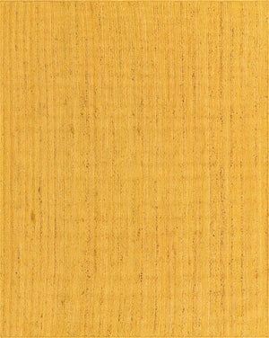Unique Loom Braided Jute Dhaka Hand Braided Solid Rug Yellow,  8' 0" x 10' 0"