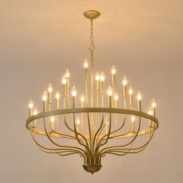 English Elm 39.3 Inch Wood Wagon Wheel Chandelier with Seeded Glass Shades 20-light Farmhouse W5008P464949